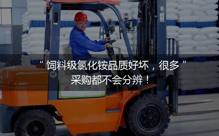 飼料級(jí)氯化銨品質(zhì)好壞，很多采購(gòu)都不會(huì)分辨！